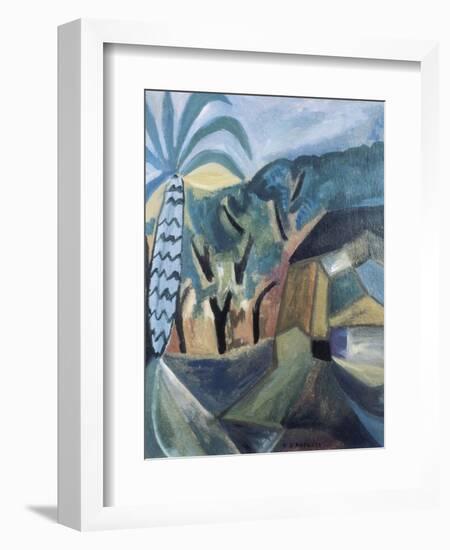 Landscape-Maria Blanchard-Framed Art Print