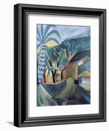 Landscape-Maria Blanchard-Framed Art Print