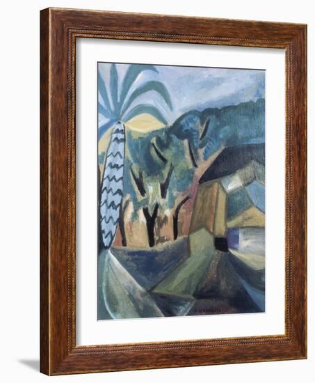 Landscape-Maria Blanchard-Framed Art Print