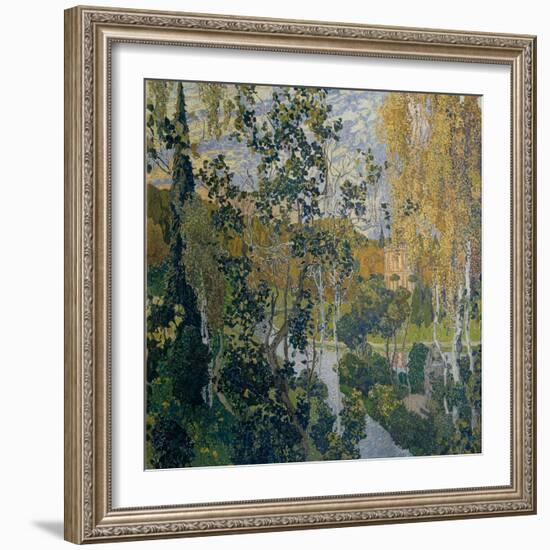 Landscape-Alexander Yakovlevich Golovin-Framed Giclee Print