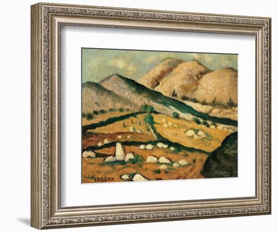 Landscape-Felice Carena-Framed Giclee Print