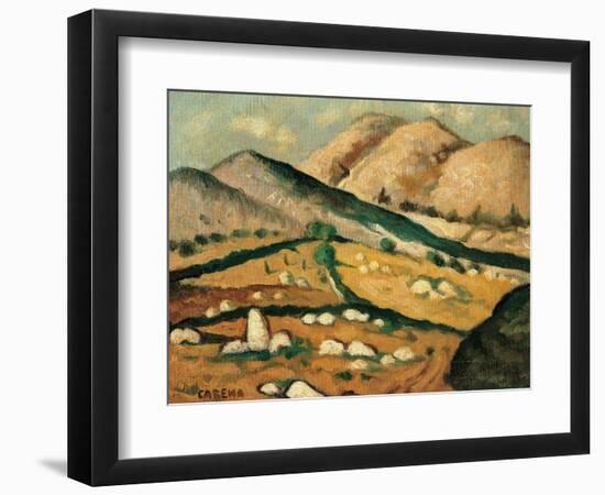 Landscape-Felice Carena-Framed Giclee Print