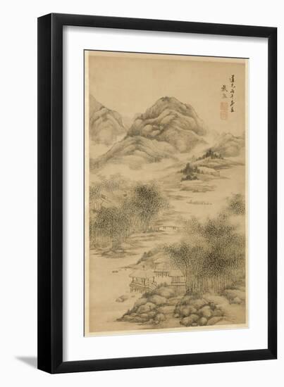 Landscape-Dai Xi-Framed Giclee Print