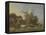 Landscape-Jean Francois Valois-Framed Stretched Canvas