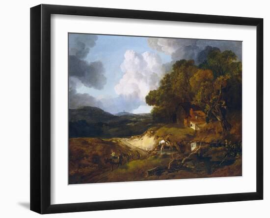 Landscape-Thomas Gainsborough-Framed Art Print