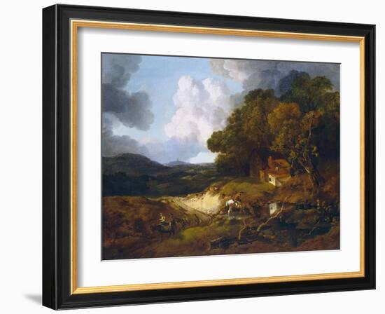 Landscape-Thomas Gainsborough-Framed Art Print