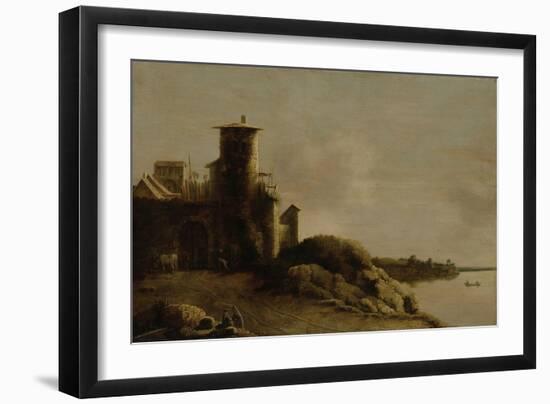 Landscape-Claude de Jongh-Framed Art Print