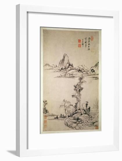 Landscape-Wang Chi-Yuan-Framed Giclee Print
