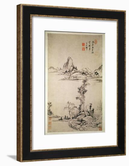 Landscape-Wang Chi-Yuan-Framed Giclee Print