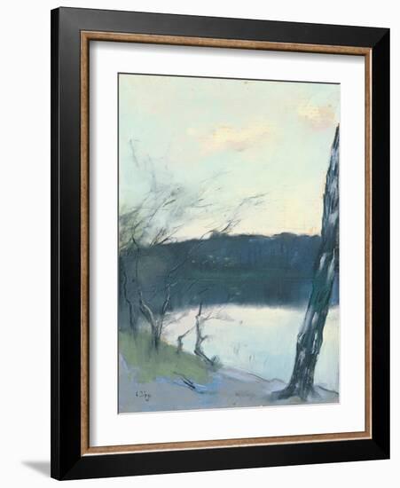 Landscape-Lesser Ury-Framed Giclee Print