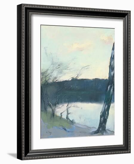 Landscape-Lesser Ury-Framed Giclee Print