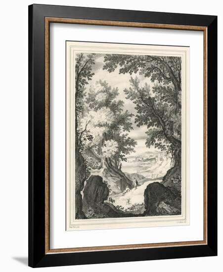 Landscape-Paul Brill Or Bril-Framed Giclee Print