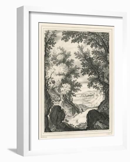 Landscape-Paul Brill Or Bril-Framed Giclee Print