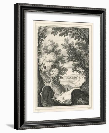 Landscape-Paul Brill Or Bril-Framed Giclee Print