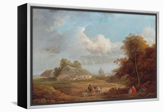 Landscape-George Morland-Framed Premier Image Canvas