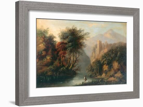 Landscape-Henry Dawson-Framed Giclee Print