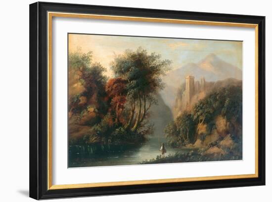 Landscape-Henry Dawson-Framed Giclee Print