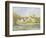 Landschaft bei Pontoise-Camille Pissarro-Framed Giclee Print