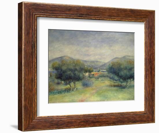 Landschaft Bei Toulons-Pierre-Auguste Renoir-Framed Giclee Print