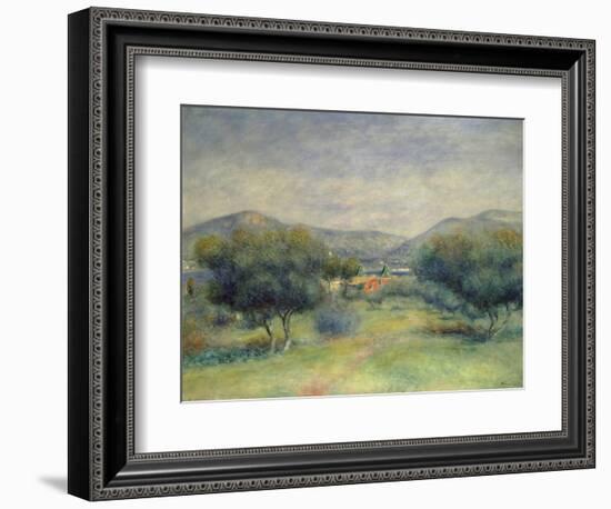 Landschaft Bei Toulons-Pierre-Auguste Renoir-Framed Giclee Print