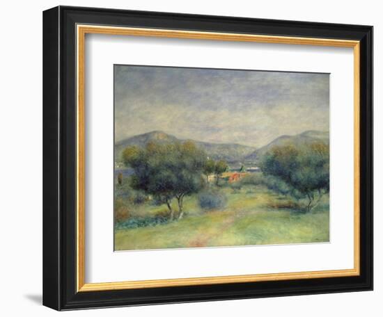 Landschaft Bei Toulons-Pierre-Auguste Renoir-Framed Giclee Print