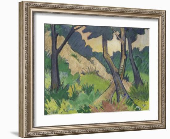 Landschaft III-Otto Mueller-Framed Giclee Print