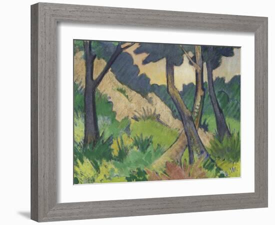 Landschaft III-Otto Mueller-Framed Giclee Print