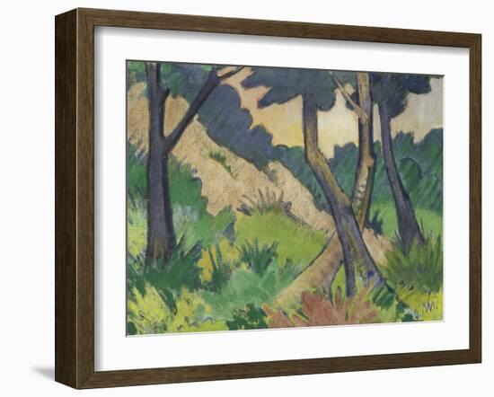 Landschaft III-Otto Mueller-Framed Giclee Print