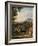 Landschaft mit dem hl.Martin. 1815-Joseph Anton Koch-Framed Giclee Print