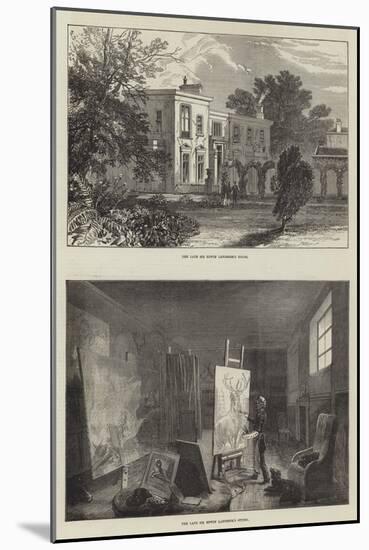 Landseer's House-Ebenezer Newman Downard-Mounted Giclee Print