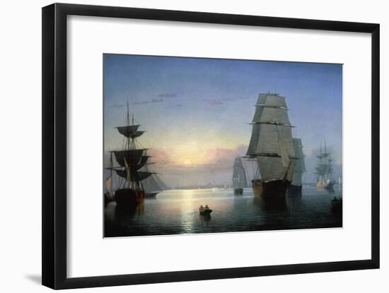 Lane: Boston Harbor-Fitz Hugh Lane-Framed Giclee Print