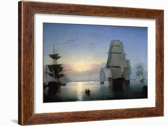 Lane: Boston Harbor-Fitz Hugh Lane-Framed Giclee Print