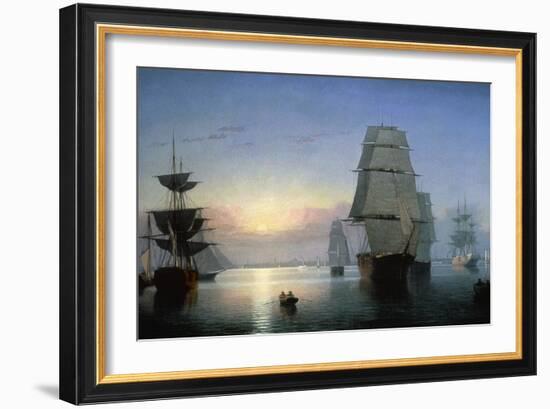 Lane: Boston Harbor-Fitz Hugh Lane-Framed Giclee Print