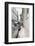 Lane, Cars, Narrow Footpath, Lisbon, Portugal-Axel Schmies-Framed Photographic Print