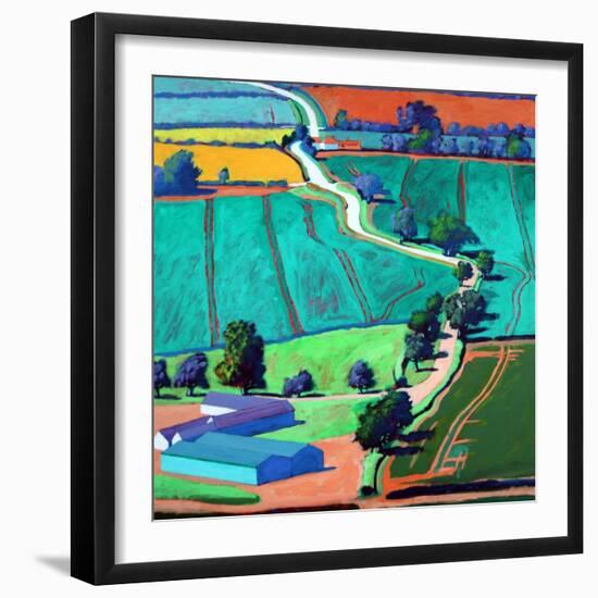 Lane II-Paul Powis-Framed Giclee Print