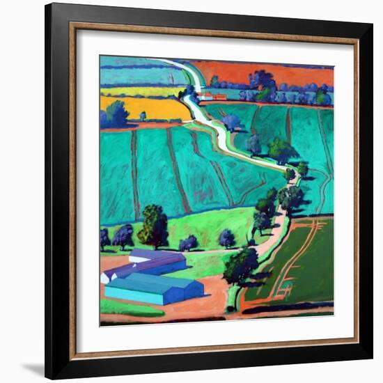 Lane II-Paul Powis-Framed Giclee Print