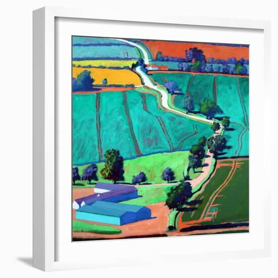 Lane II-Paul Powis-Framed Giclee Print