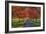 Lane in Fall-Robert Lott-Framed Art Print