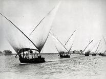 Sailing on the Nile, C.1880-Langaki-Framed Photographic Print