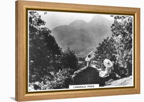 Langdale Pikes, Cumbria, 1936-null-Framed Premier Image Canvas