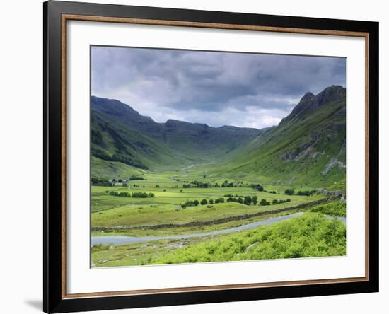 Langdale Pikes, Lake District National Park, Cumbria, England, United Kingdom, Europe-Jeremy Lightfoot-Framed Photographic Print