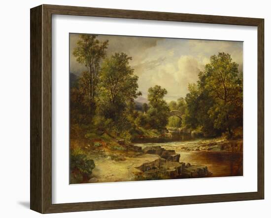 Langdale Pikes, Westmorland-George Vicat Cole-Framed Giclee Print