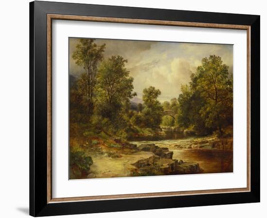 Langdale Pikes, Westmorland-George Vicat Cole-Framed Giclee Print