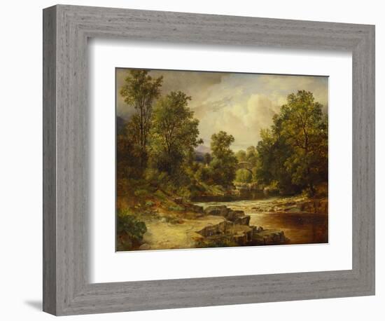 Langdale Pikes, Westmorland-George Vicat Cole-Framed Giclee Print