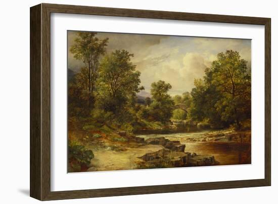 Langdale Pikes, Westmorland-George Vicat Cole-Framed Giclee Print