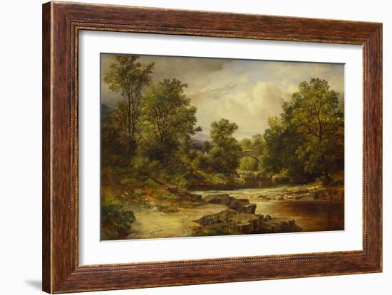 Langdale Pikes, Westmorland-George Vicat Cole-Framed Giclee Print