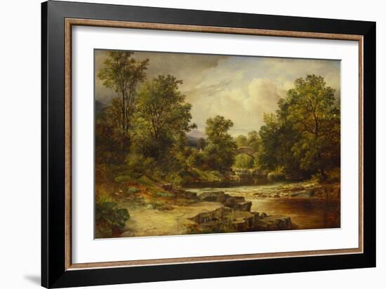 Langdale Pikes, Westmorland-George Vicat Cole-Framed Giclee Print