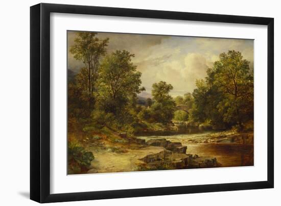 Langdale Pikes, Westmorland-George Vicat Cole-Framed Giclee Print