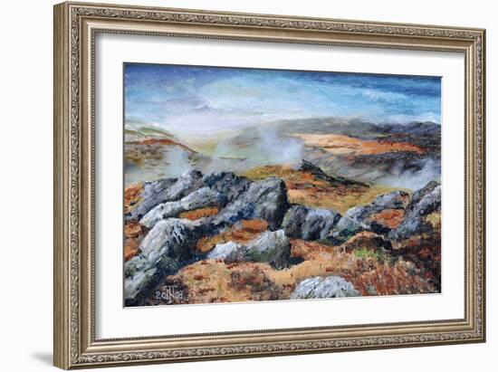 Langdales Top, Cumbria, 2008-Trevor Neal-Framed Giclee Print