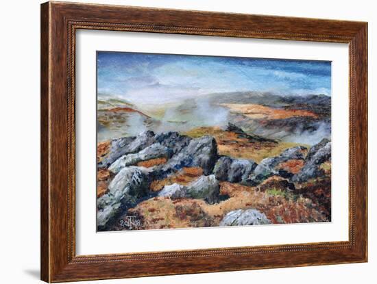 Langdales Top, Cumbria, 2008-Trevor Neal-Framed Giclee Print